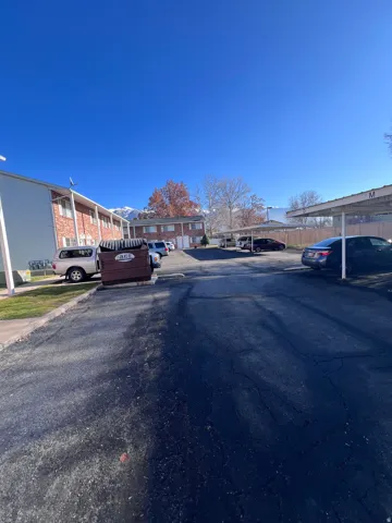 View of asphalt street