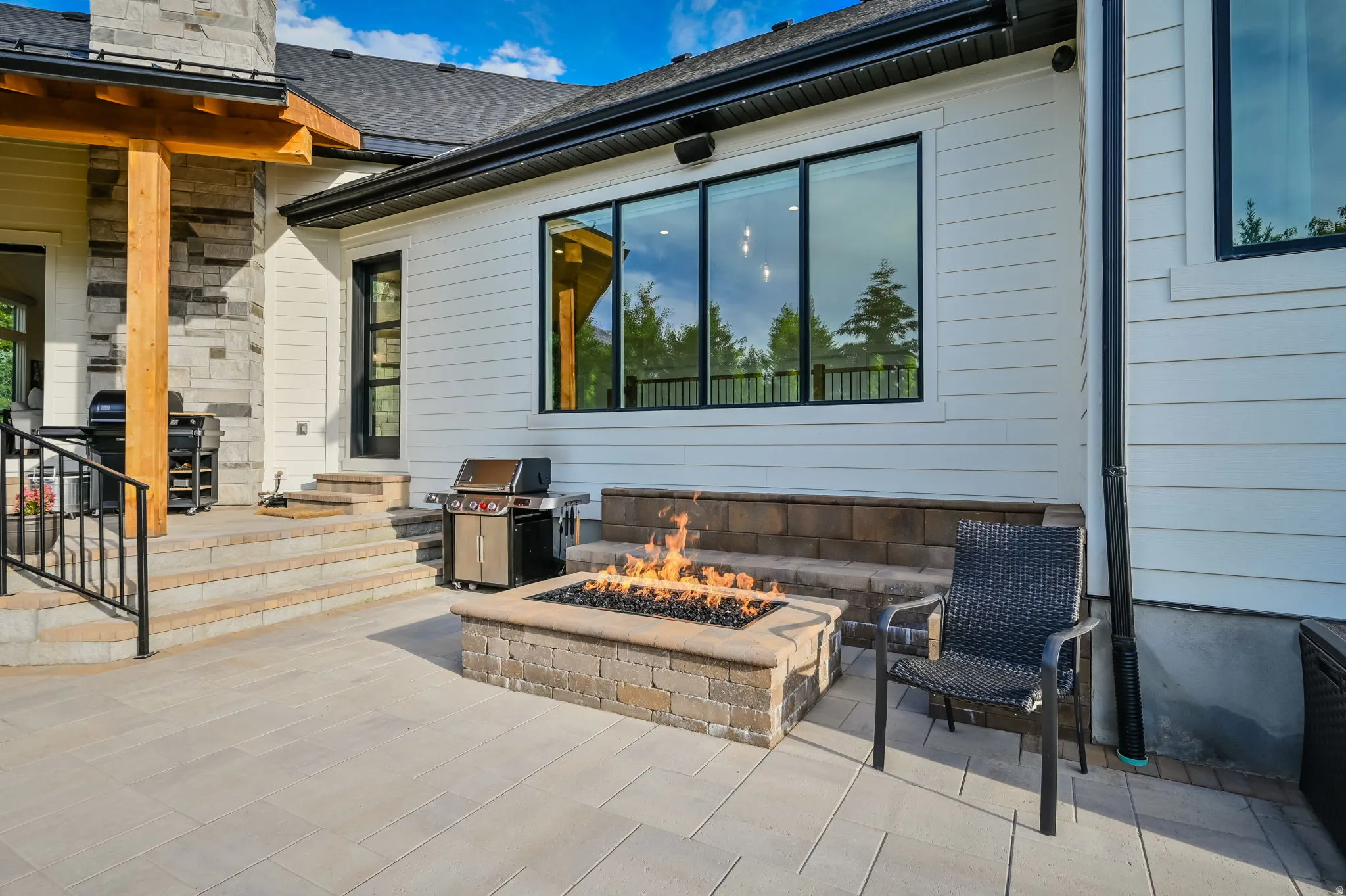 View of patio / terrace featuring grilling area