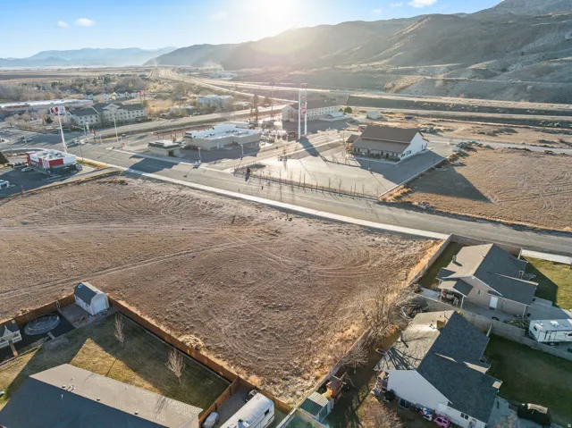 Bird's eye view of mountains