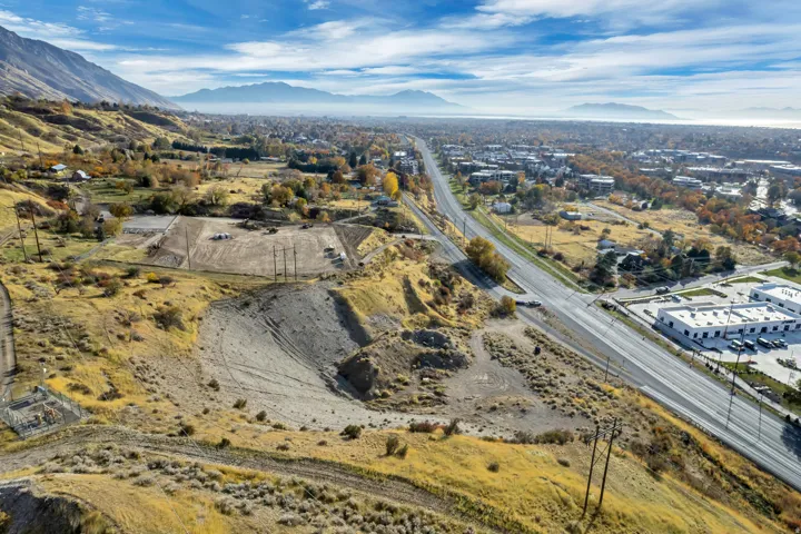 Aerial view of mountains