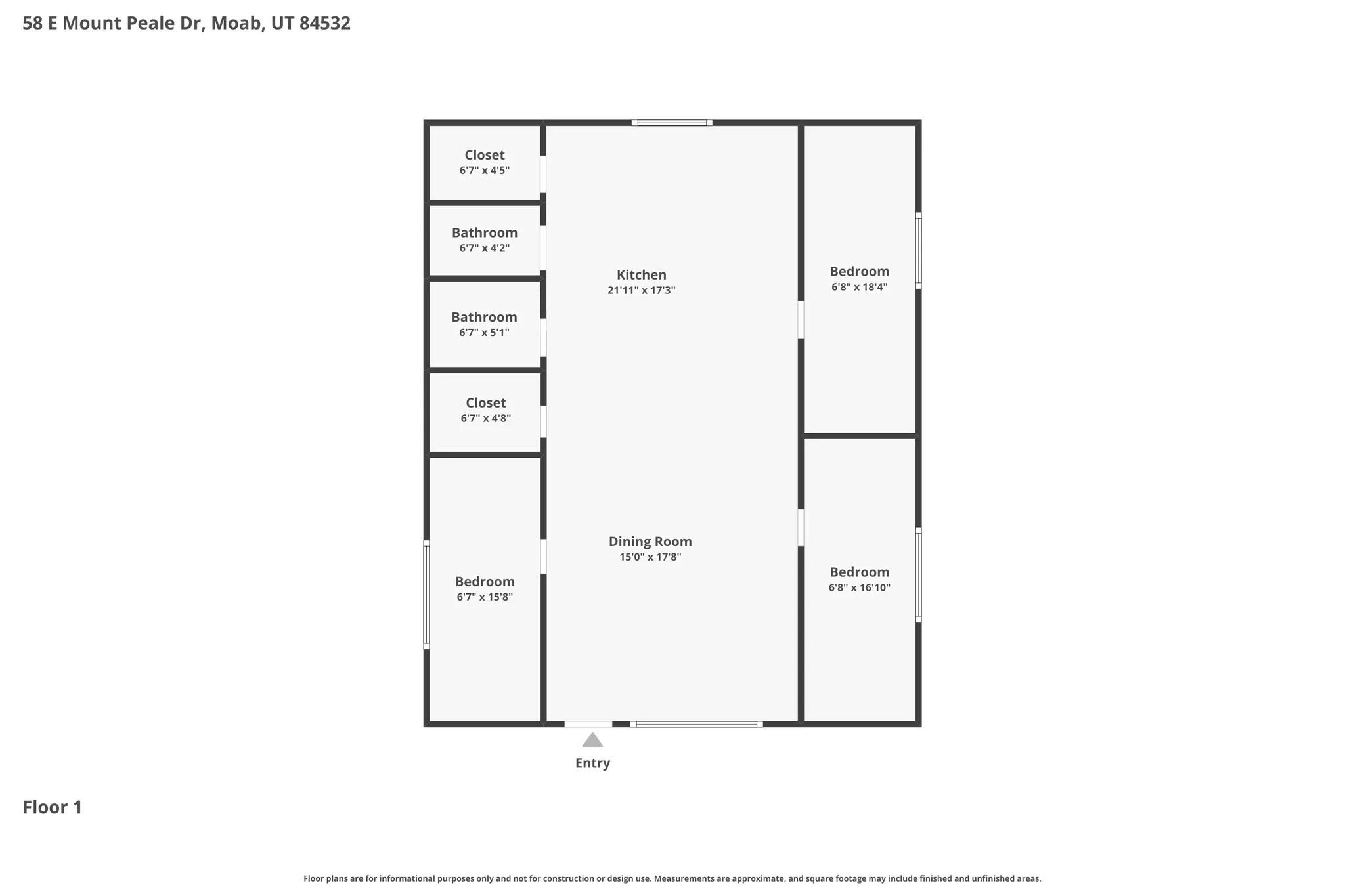 View of home floor plan
