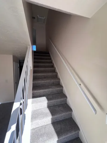 View of stairway