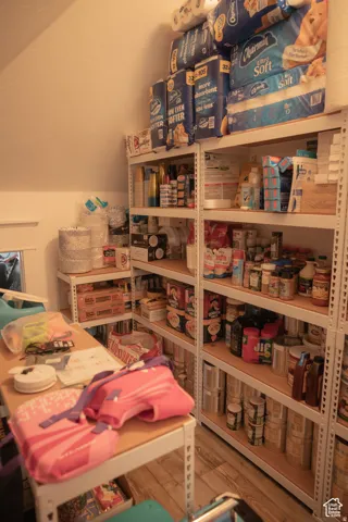 View of storage area