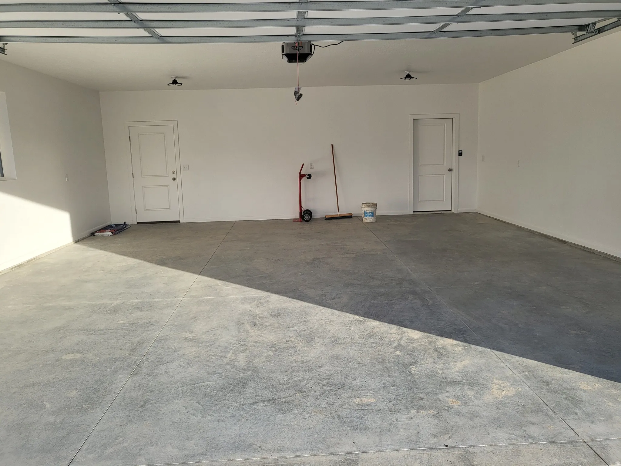 Oversized Garage.