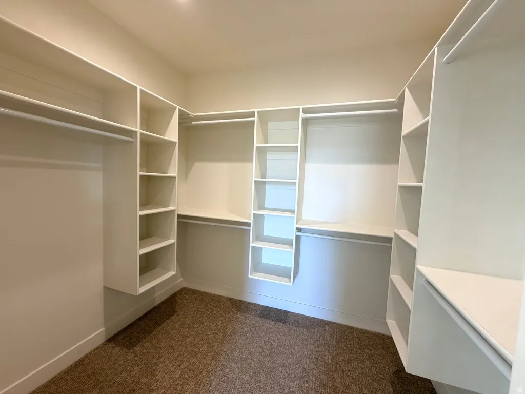Master Walk in closet with plenty of space