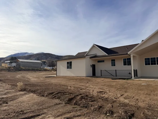 Back of property