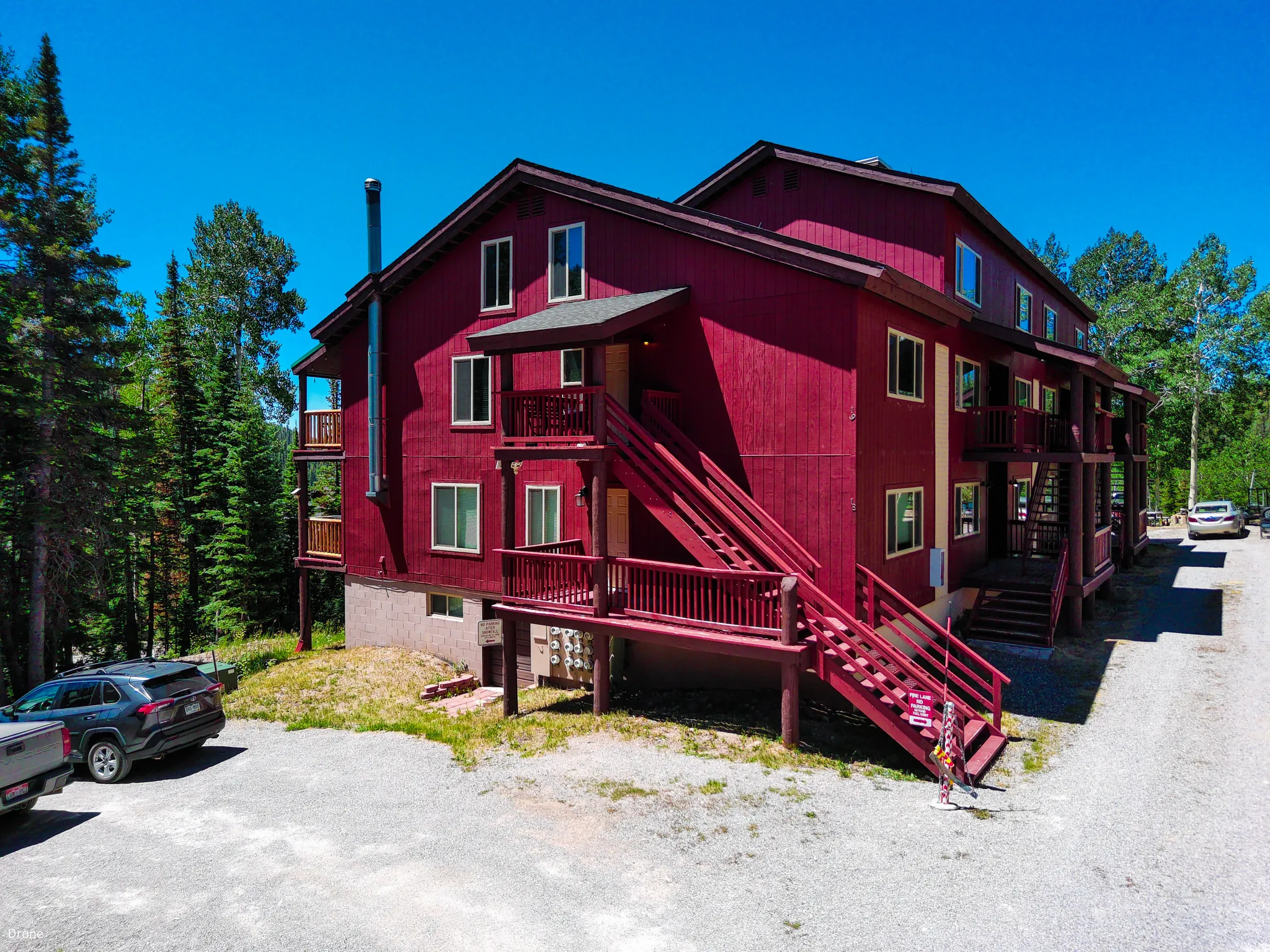 View of front of house with a balcony