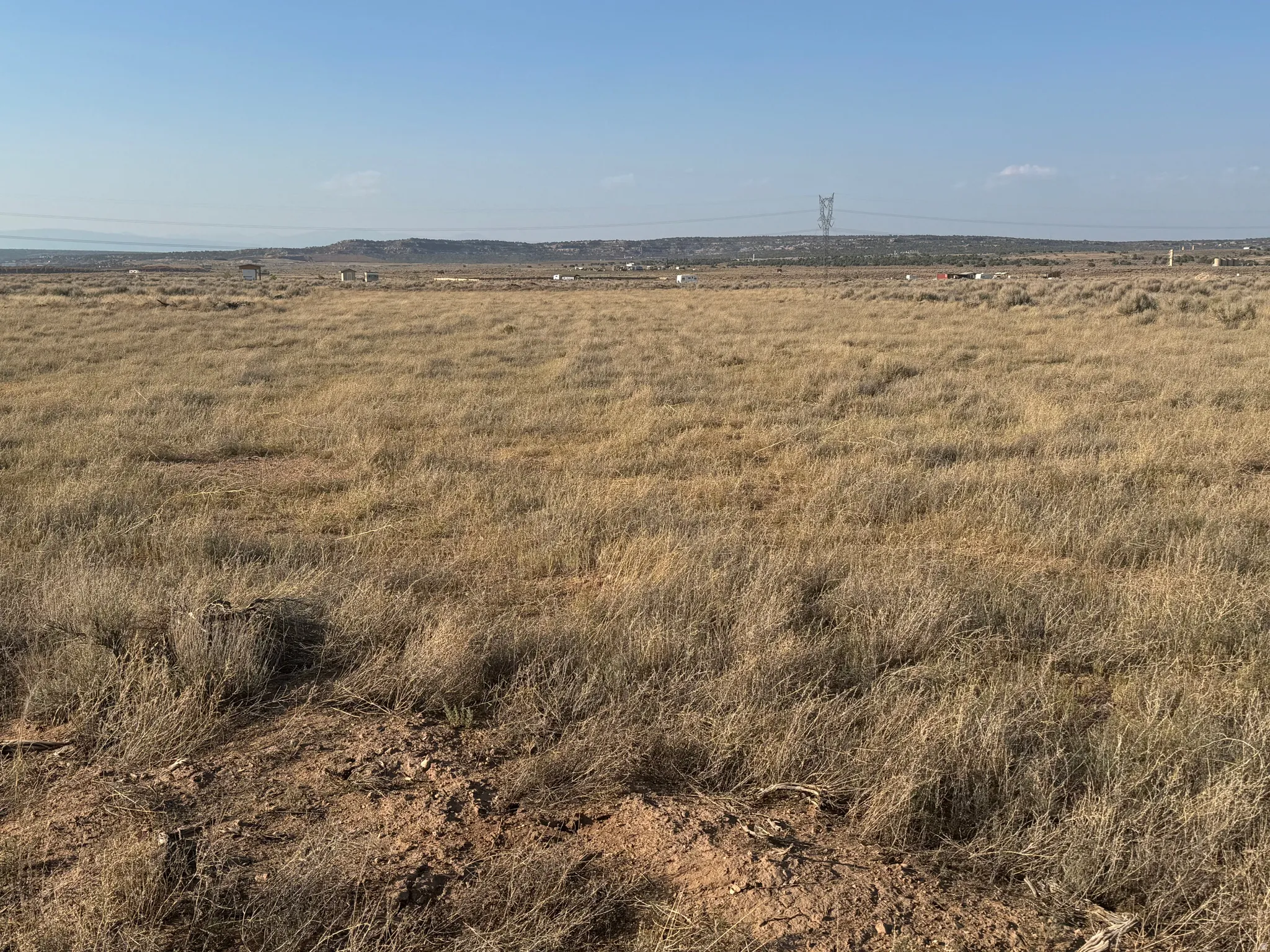 View of undeveloped land featuring rural landscape