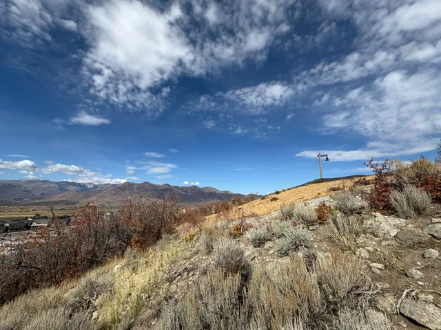 View of mountain backdrop