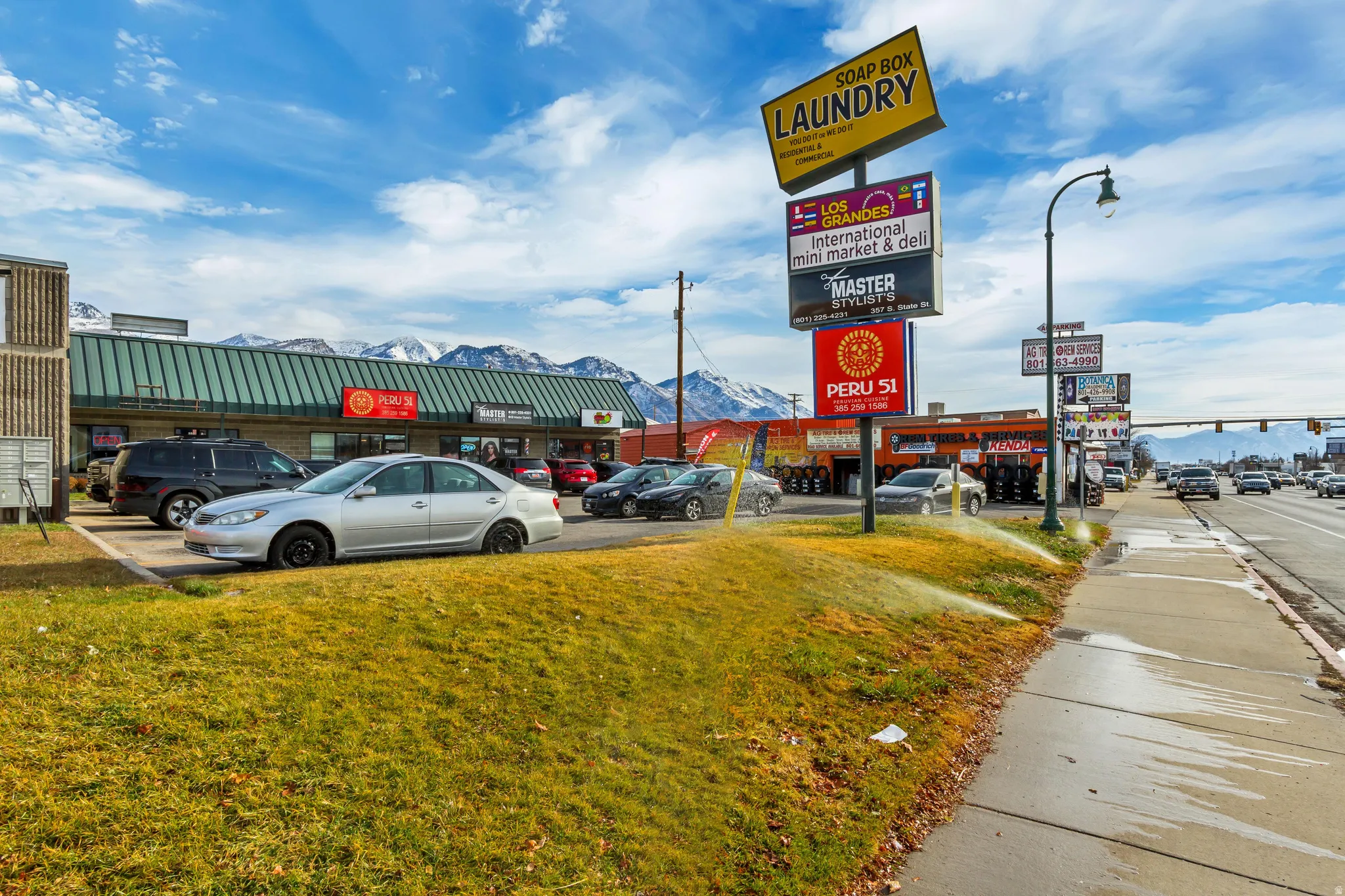 Exterior view of mountains