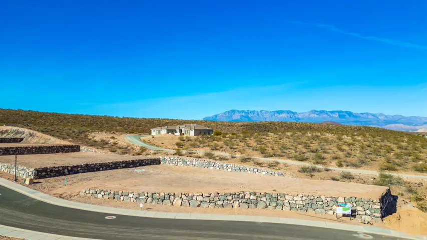 View of mountain background
