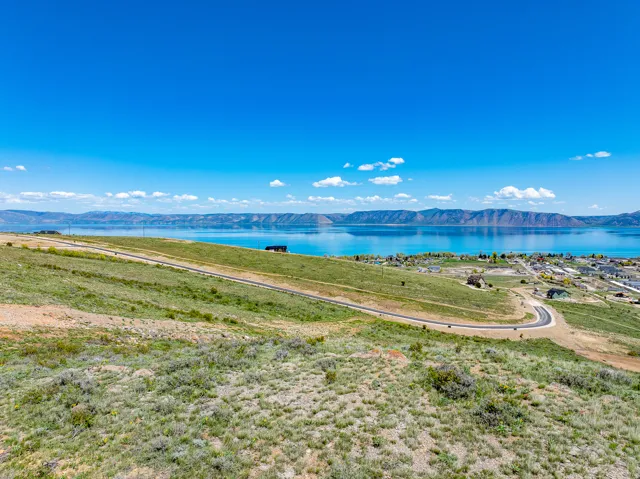 Water view featuring a mountain backdrop