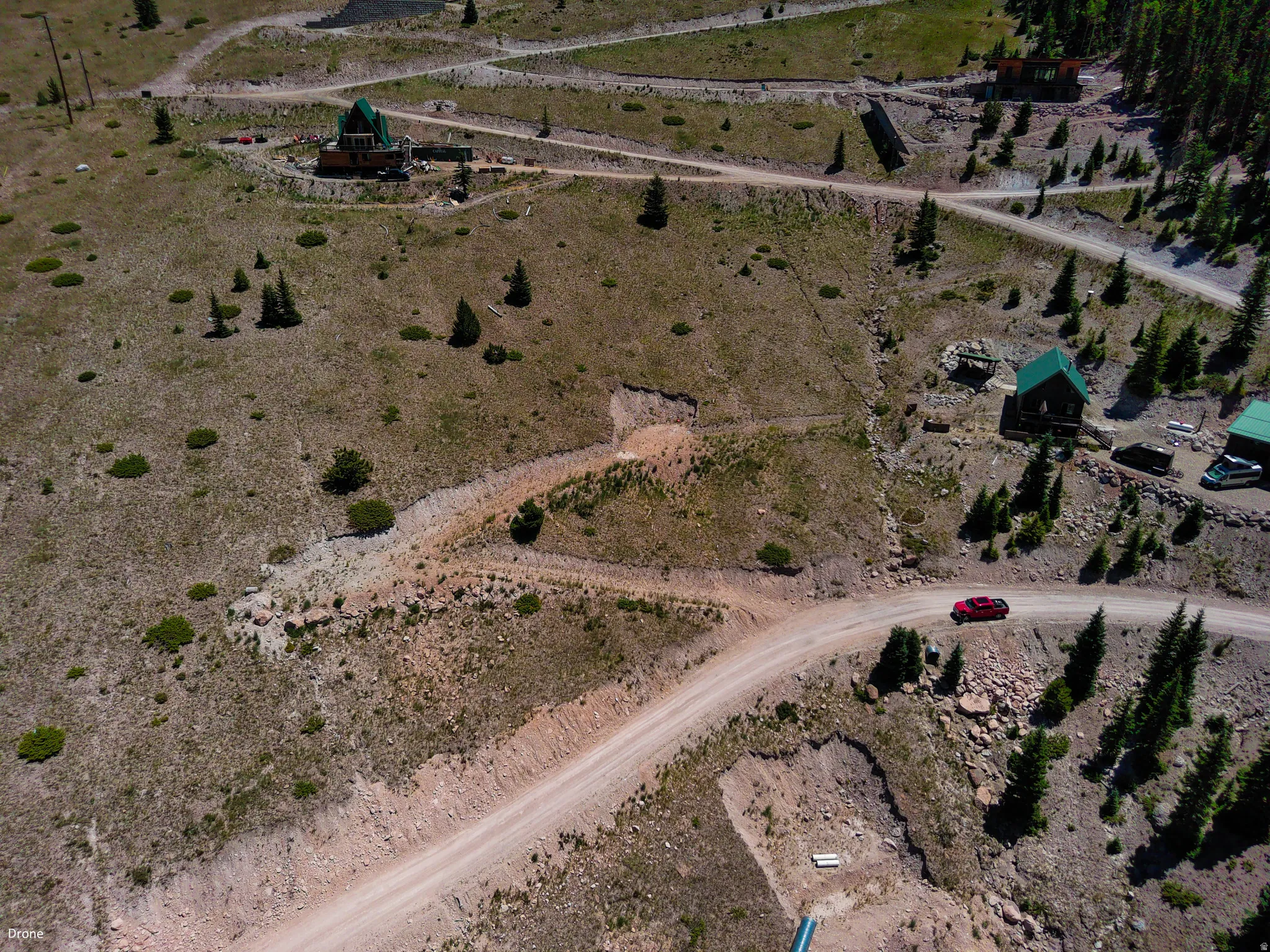 Aerial view of property's location featuring rural landscape and a desert landscape