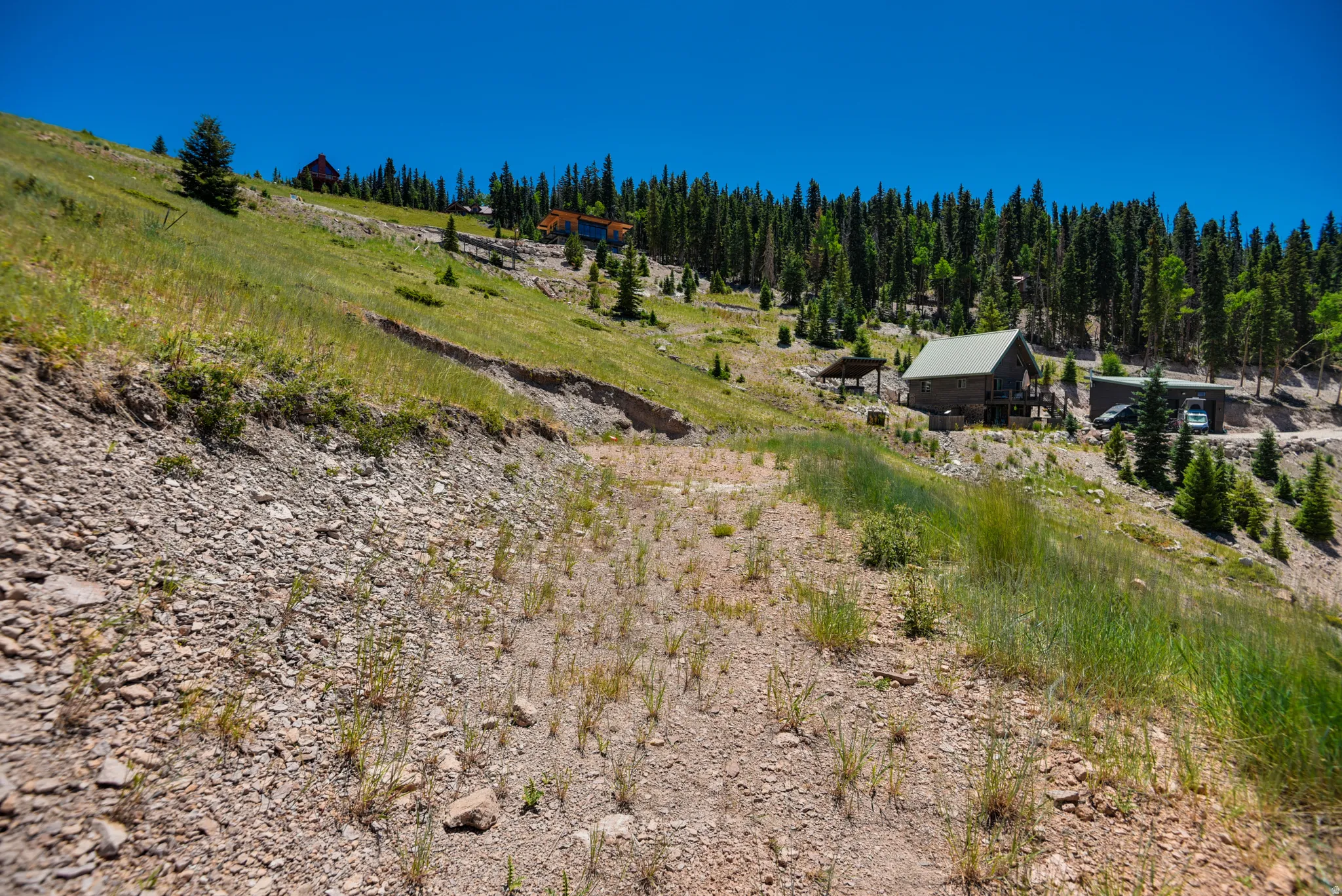 View of undeveloped land with rural landscape