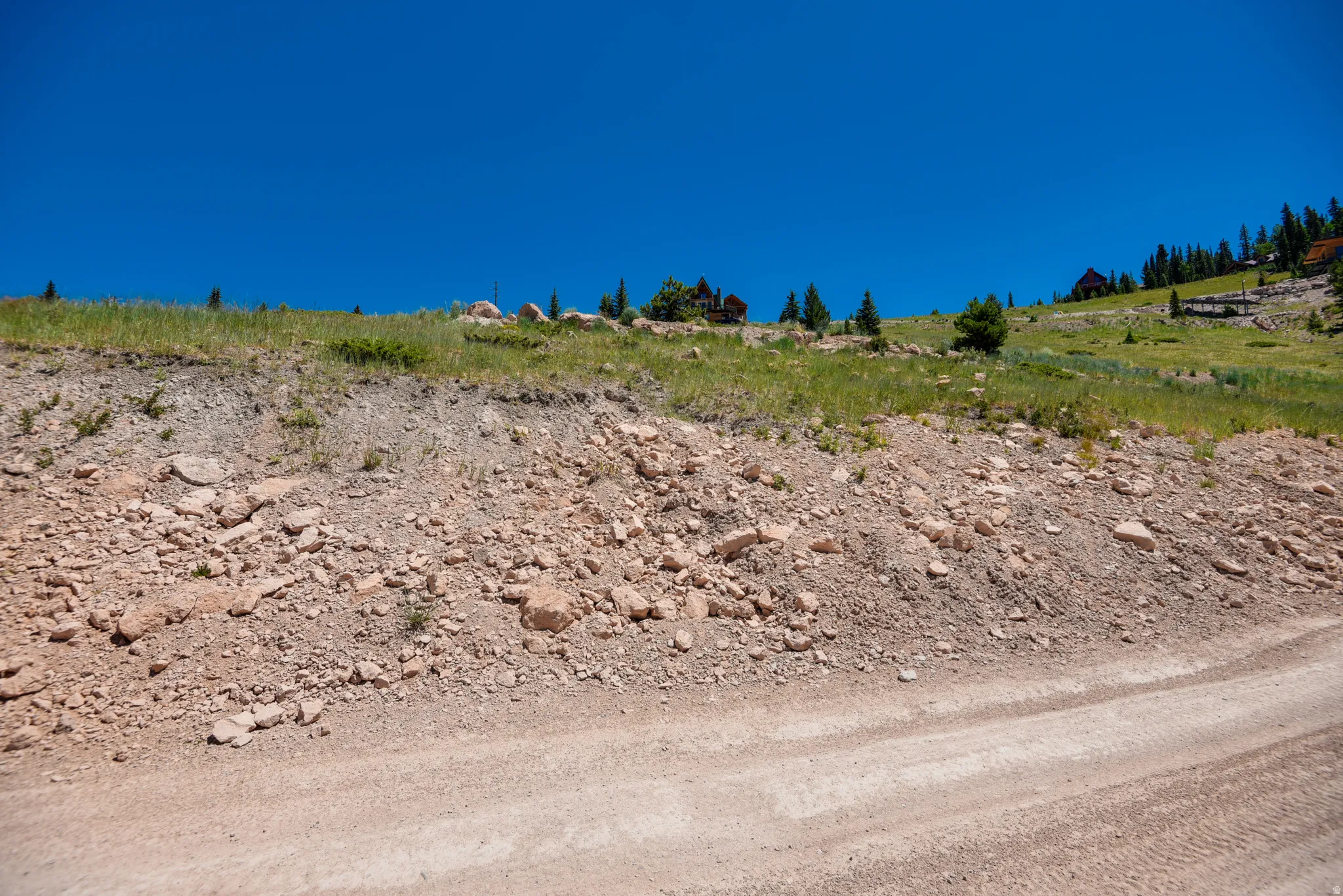 View of undeveloped land with rural landscape