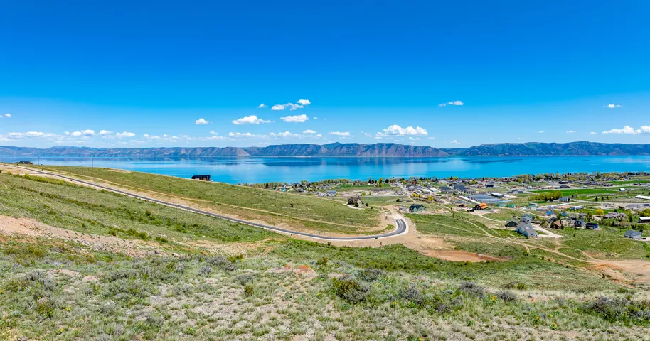 Water view featuring a mountain backdrop