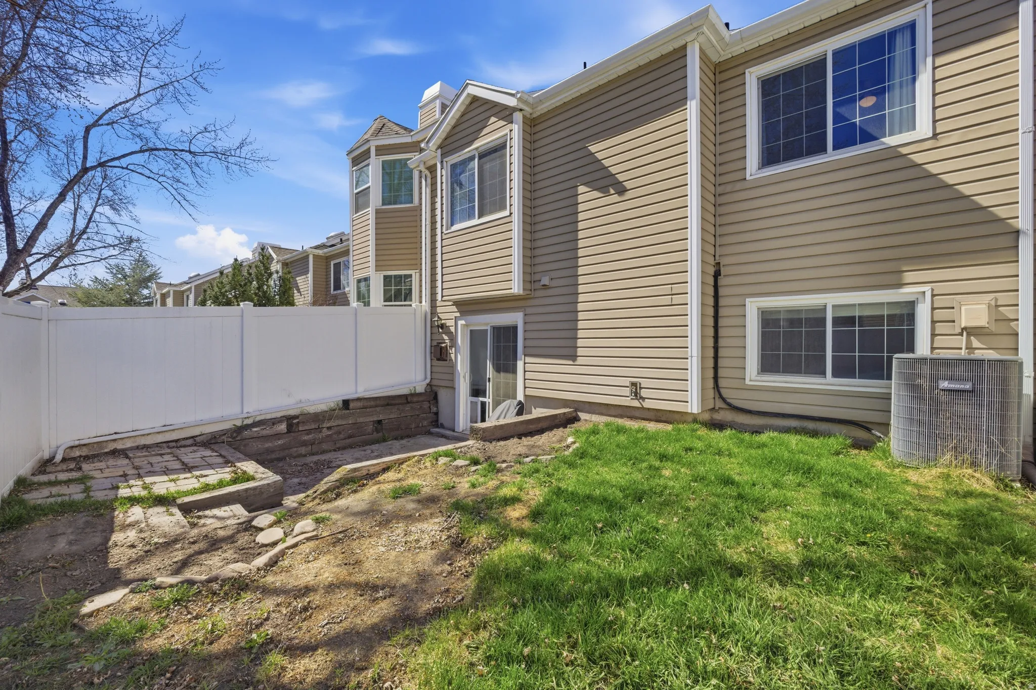 Rear view of property