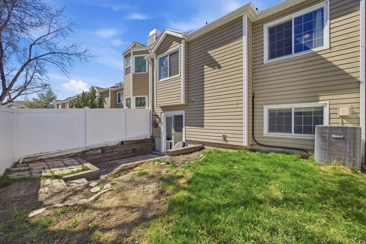 Rear view of property