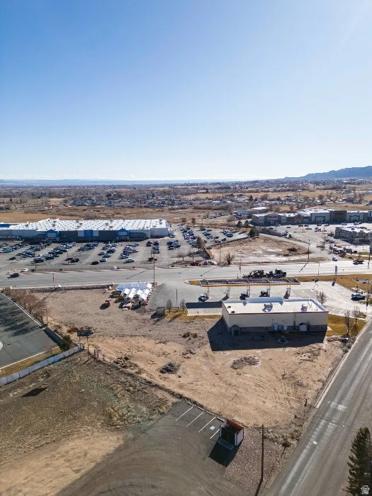 Drone / aerial view of industrial structures