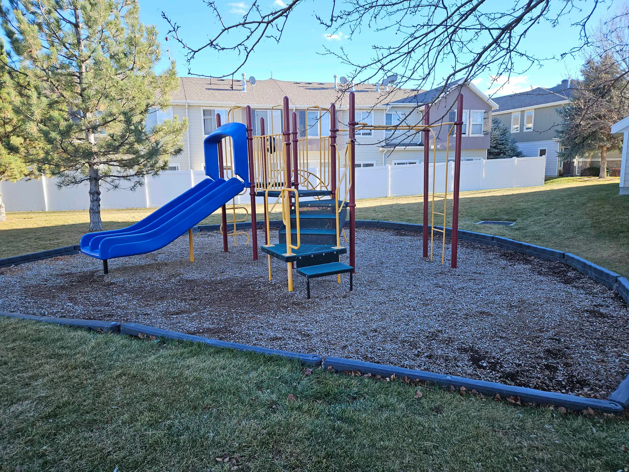 View of community playground