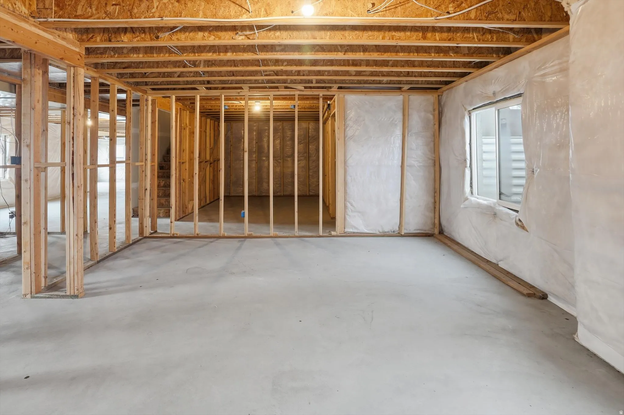 View of basement