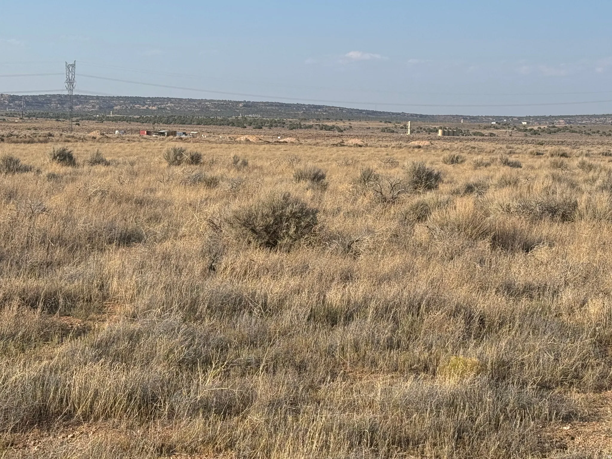 View of undeveloped land with rural landscape
