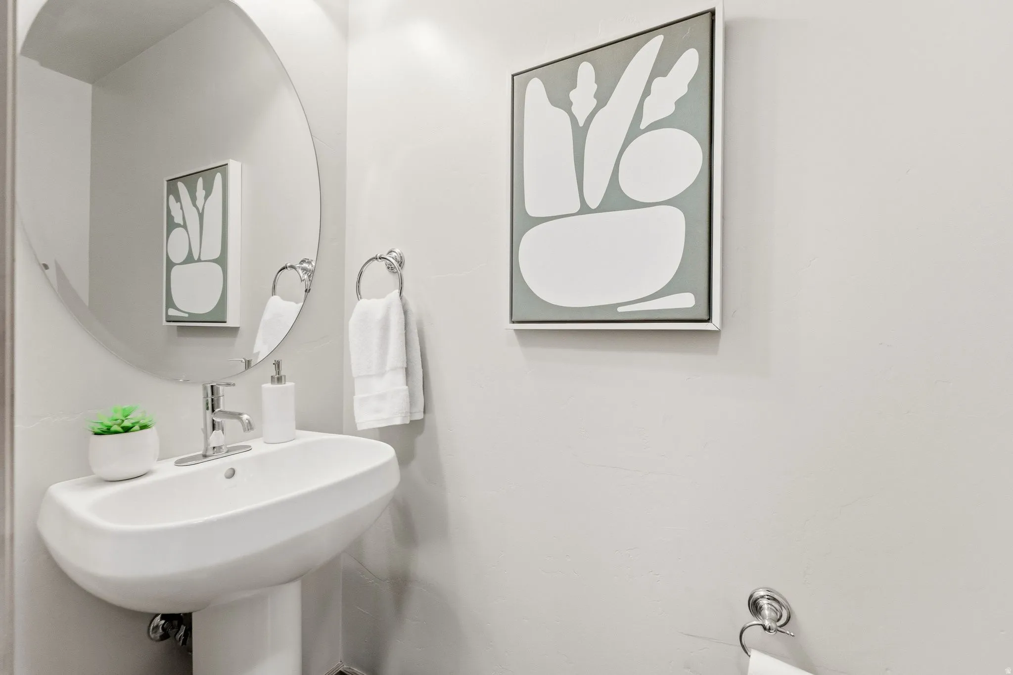 View of bathroom