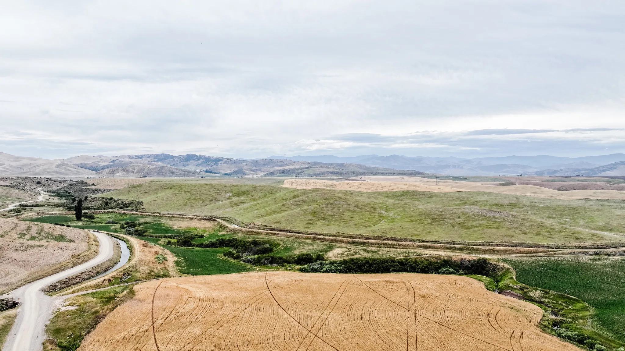 View of mountain background