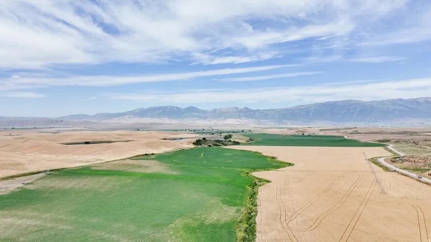 View of community featuring a mountain view