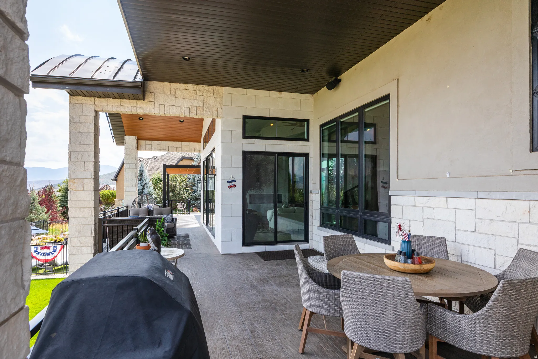 View of patio / terrace featuring outdoor dining area