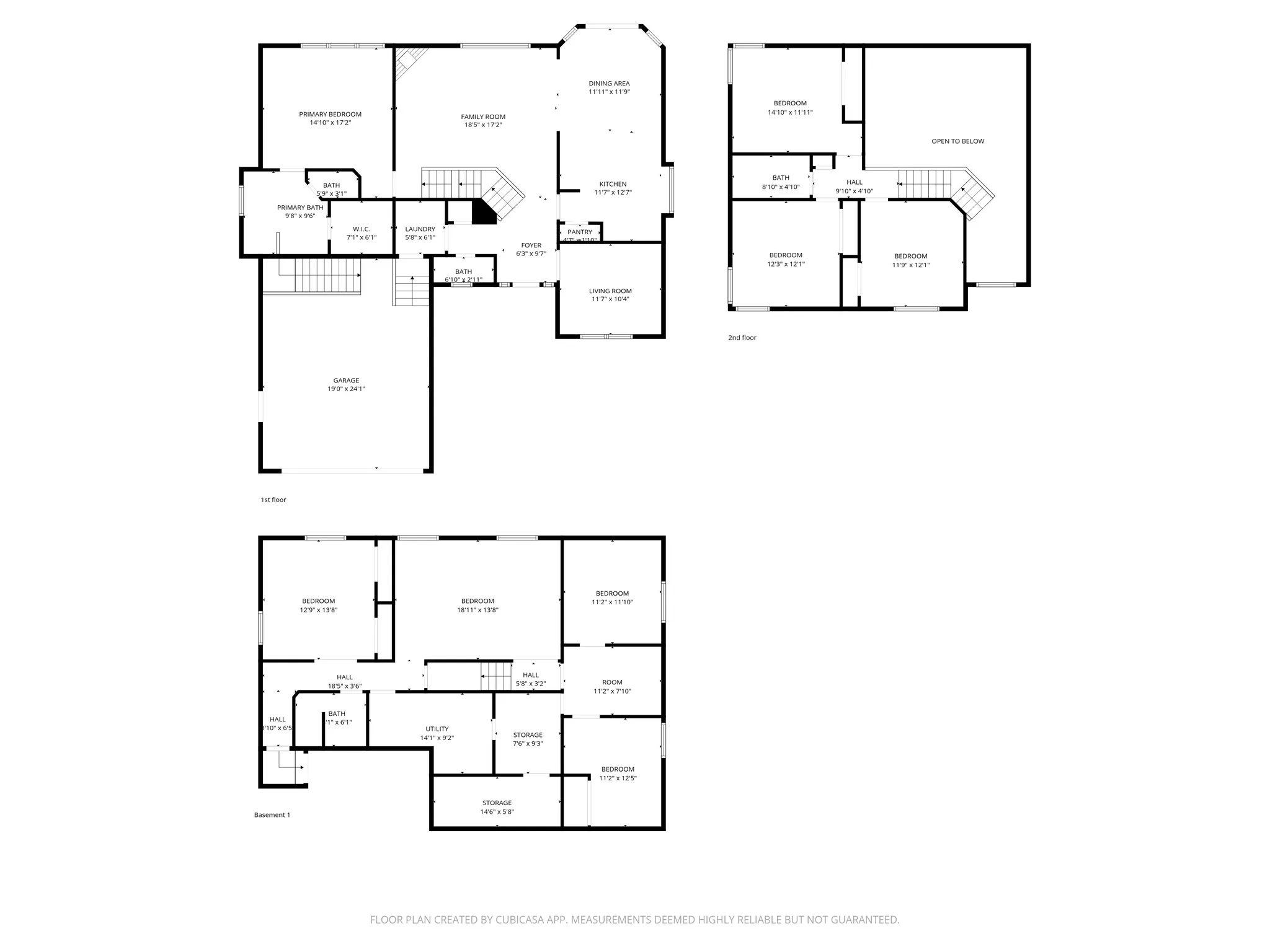 View of room layout