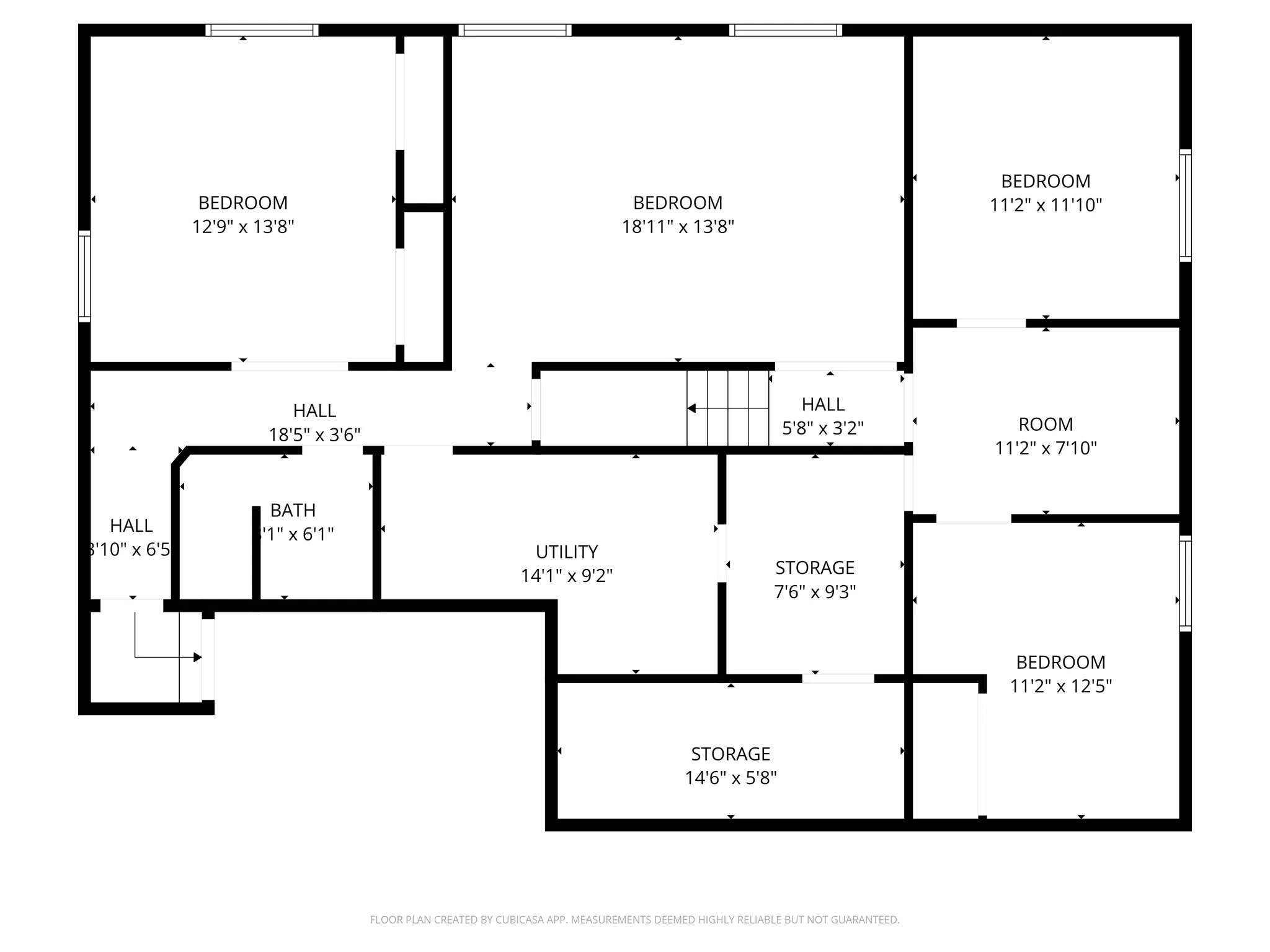 View of floor plan / room layout