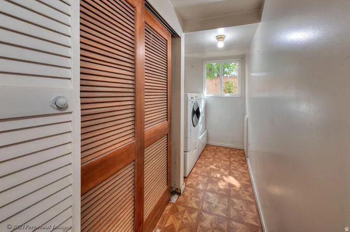 Laundry area.