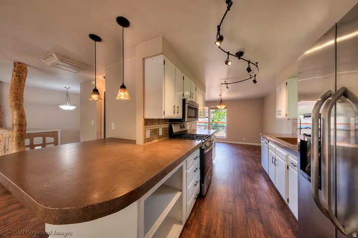 Updated kitchen.