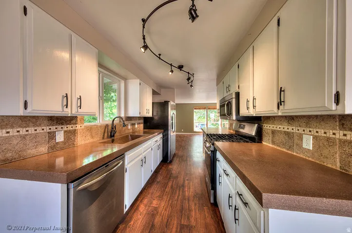 Updated kitchen.