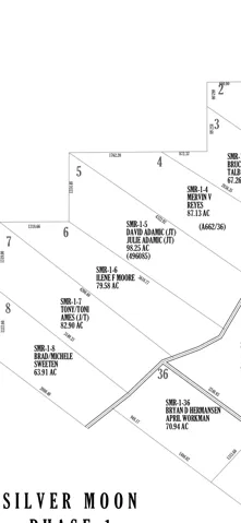 Parcel map  lot 6