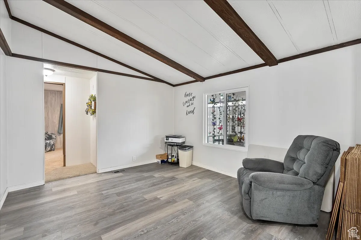 second living area could be used for office or tv area