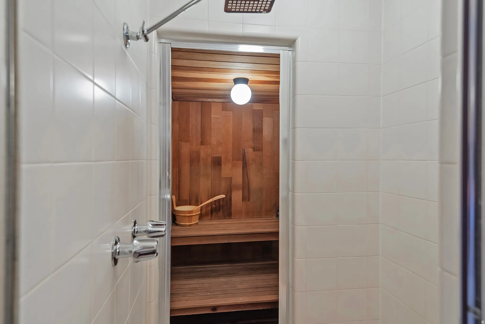 View of sauna / steam room