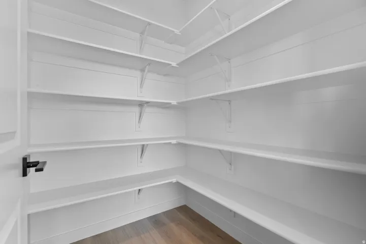 View of storage area