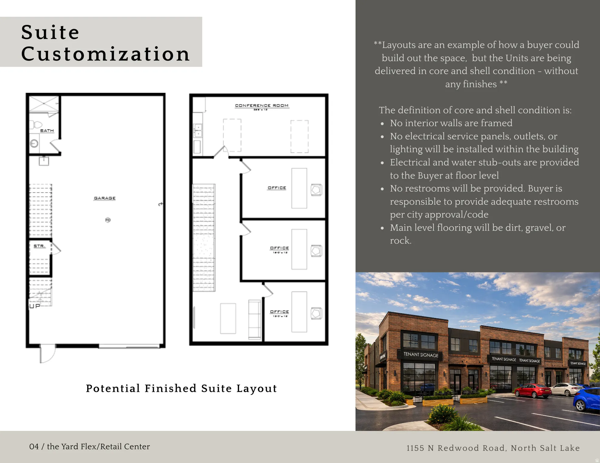View of room layout