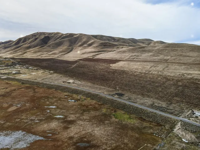 Mountain view featuring rural landscape