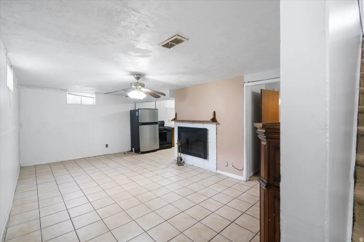 Family room has 2nd fireplace