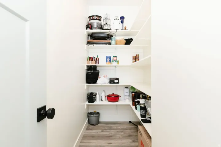 View of storage area