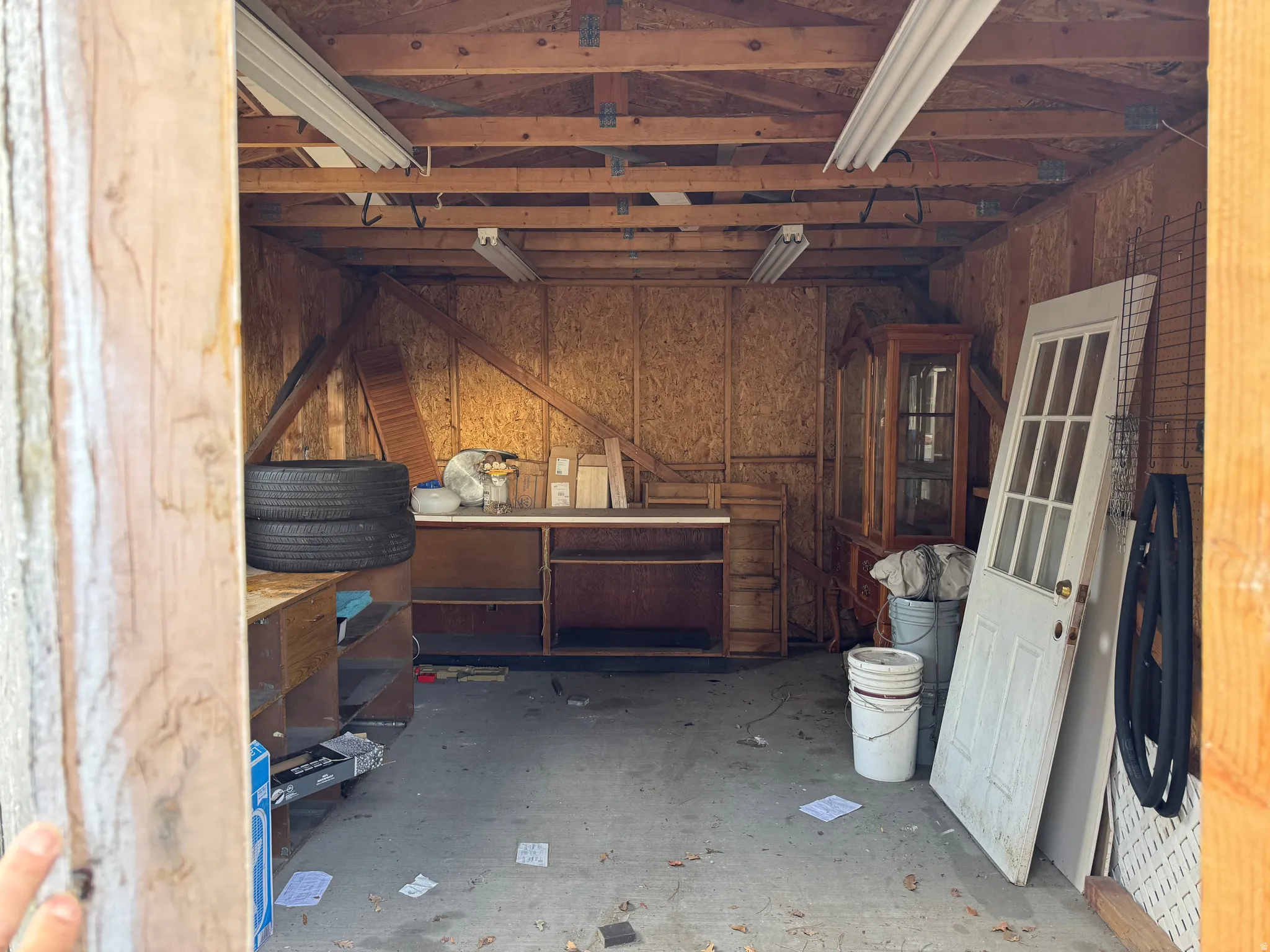 View of storage area