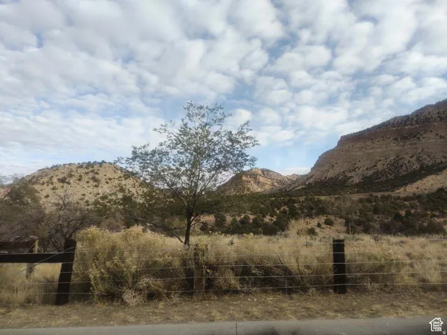 View of mountain background