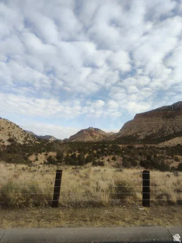 View of mountain backdrop