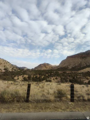 View of mountain background