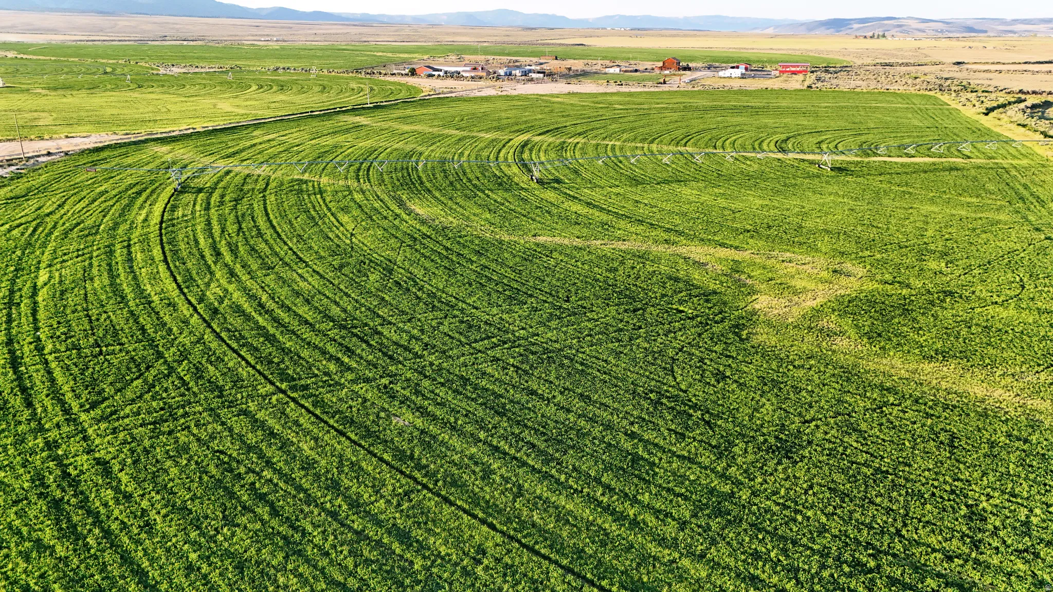 View of rural area with mountains