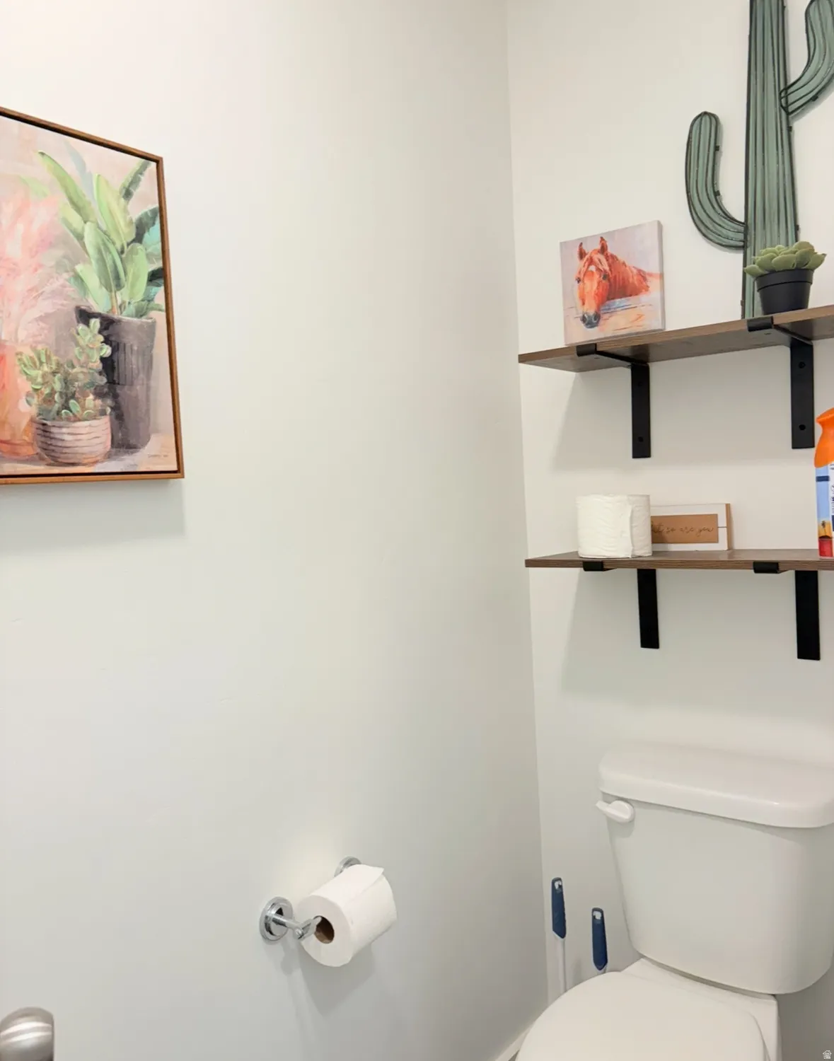 Half bath with toilet