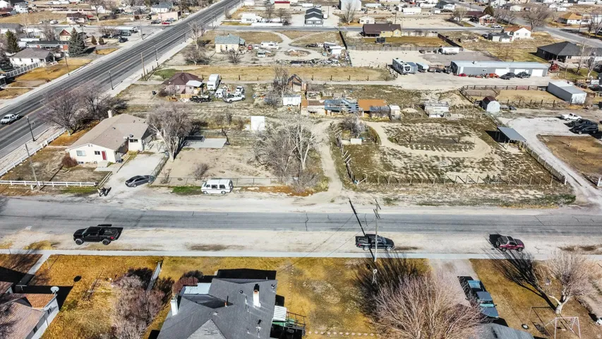 Aerial view of property's location